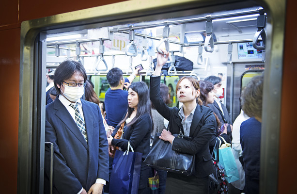 Pregnant woman wants seat on Tokyo metro - there's an app for that