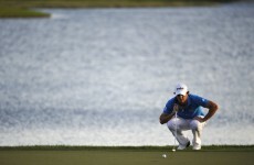 In the swing: for Rory, this one's been coming