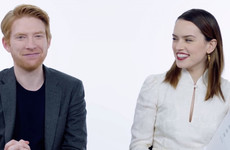 Domhnall Gleeson and Daisy Ridley answered the most searched questions about Star Wars and it was really sweet