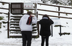 Wrap up warm, snow-ice AND wind weather warnings have been issued