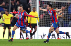 One red card, two goals and three points for Palace as they stage very late but great comeback