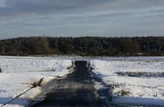 Today will be cold, rainy and thundery with the frost set to return this evening