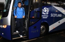 Evans named on Scotland bench following assault accquital