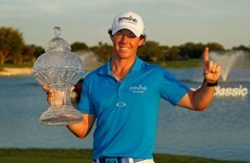 On top of the world, now Rory has to stay there