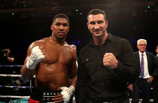Wladimir Klitschko raises £160,000 by auctioning off robe from Joshua fight