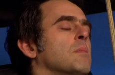 Watch: Ronnie O'Sullivan caught snoozing between frames at Scottish Open