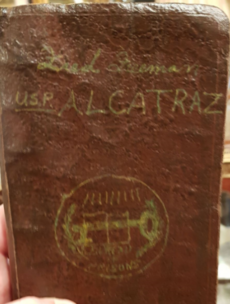 This little piece of Alcatraz history was recently sold in an antique shop in Dublin