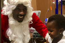 The photos of Idris Elba and Stormzy visiting a children's hospital dressed as Santa are just the best