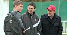 Caption time: when ROG met Mickey Harte...