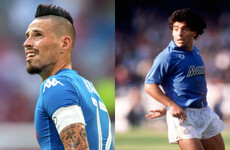 'Extraordinary' Marek Hamsik draws level with Maradona record as Napoli return to the top in Italy