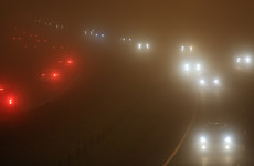 Poor visibility and hazardous driving conditions on a very foggy morning around the country