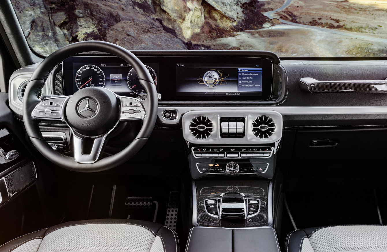 Mercedes Benz Has Teased Its New G Class Interior