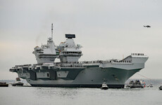 The UK's brand new €3.5 billion aircraft carrier is leaking