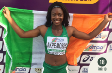 18 for 18: Gina Akpe-Moses is set to bring Irish sprinting into the fast lane