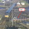 Near miss at level crossing after closed barriers trapped car, report finds