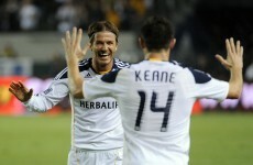 Back to business for Robbie with the Galaxy
