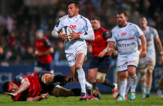 Racing fullback Imhoff to miss Munster clash due to five-week ban for headbutt