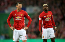 Pogba and Ibrahimovic return for Man United's EFL quarter-final with Bristol City