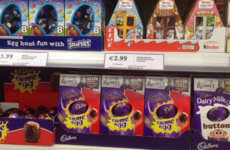 Too soon? Easter eggs are already appearing on supermarket shelves all over Ireland