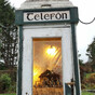 A photographer came across this tiny nativity in an old phonebox while passing through Roscommon