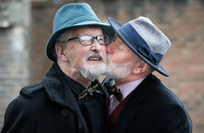 The two men marrying for tax reasons tied the knot today