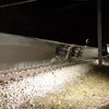 Eight injured as two trains collide and carriages overturn near Vienna