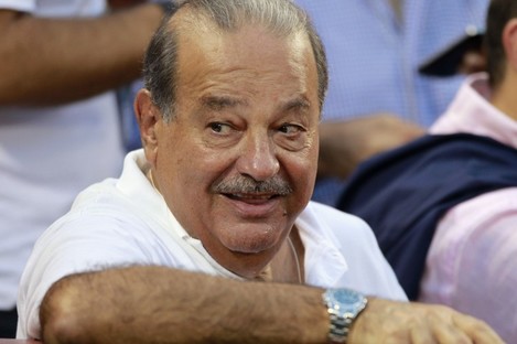 Happy days for Mexican billionaire Carlos Slim 