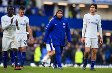 Conte bemoans 'unfair' draw at Everton as Chelsea fail to take their chances