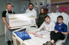 Heartwarming scenes as Rooney visits children's charities with huge donations