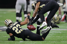 Freak 'Butt Pick' interception helps Saints seal playoff spot for Christmas