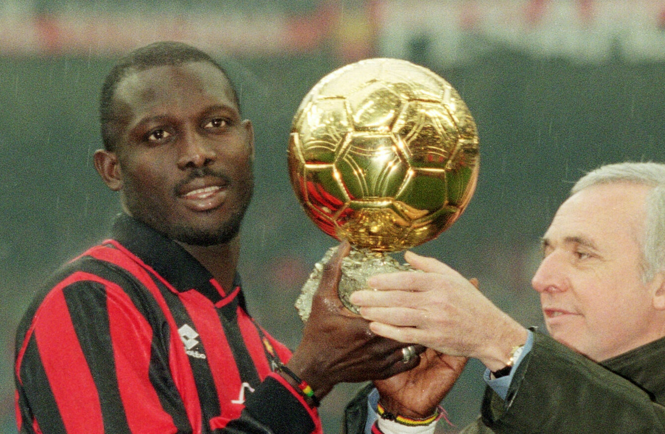 Former World Player Of The Year George Weah Elected President Of Liberia