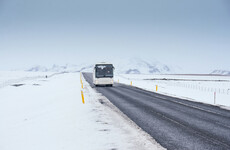 One dead and 12 seriously injured after tourist bus overturns in Iceland