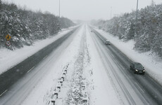 Three status yellow snow-ice warnings issued as sub-zero temperatures hit the country