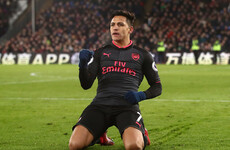 Alexis Sanchez nets brace as Arsenal halt Crystal Palace’s unbeaten run