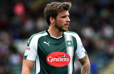 Dubliner Graham Carey produced an absolute wonder strike for Plymouth