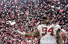 Alabama threw a huge touchdown pass to a 310lb defender to reach National Championship Game