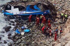 At least 48 people die after bus goes off Peru's 'Devil's Curve'