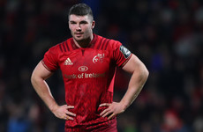 Arnold out of Munster's Champions Cup games after three-week ban for red card