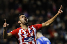 Costa marks Atletico return with debut goal four months after joining from Chelsea