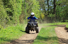 Quads and scramblers warned to stay off roads after two crashes
