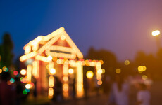 A charity box at a festive lights display was stolen in a Cork village on Christmas Eve