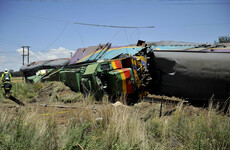 14 dead and 190 injured after train ploughs into truck in South Africa