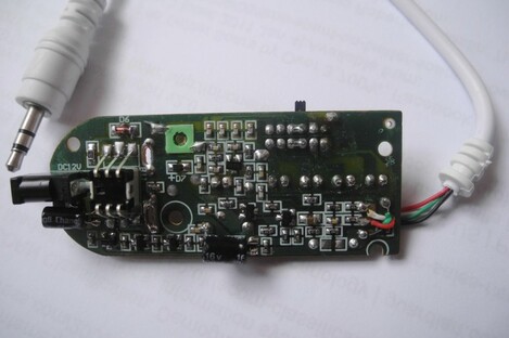 A transmitter, not the one used. 