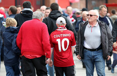 Liverpool offer fans compensation on Coutinho shirts