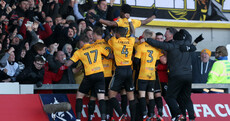 Stunning FA Cup upset as Padraig Amond's Newport County dump out Leeds