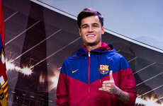 In Pics: Barcelona unveil ex-Liverpool star Coutinho at Camp Nou