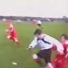 Golden footage of 12-year-old Katie Taylor putting in a crunching tackle emerges