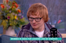 Philip and Holly met an Ed Sheeran lookalike who convinces young fans that Ed left music to work in Asda