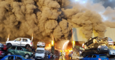 Giant blaze at Dublin metal plant now under control