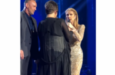Celine Dion had a pretty sound reaction when she was faced with a stage invader